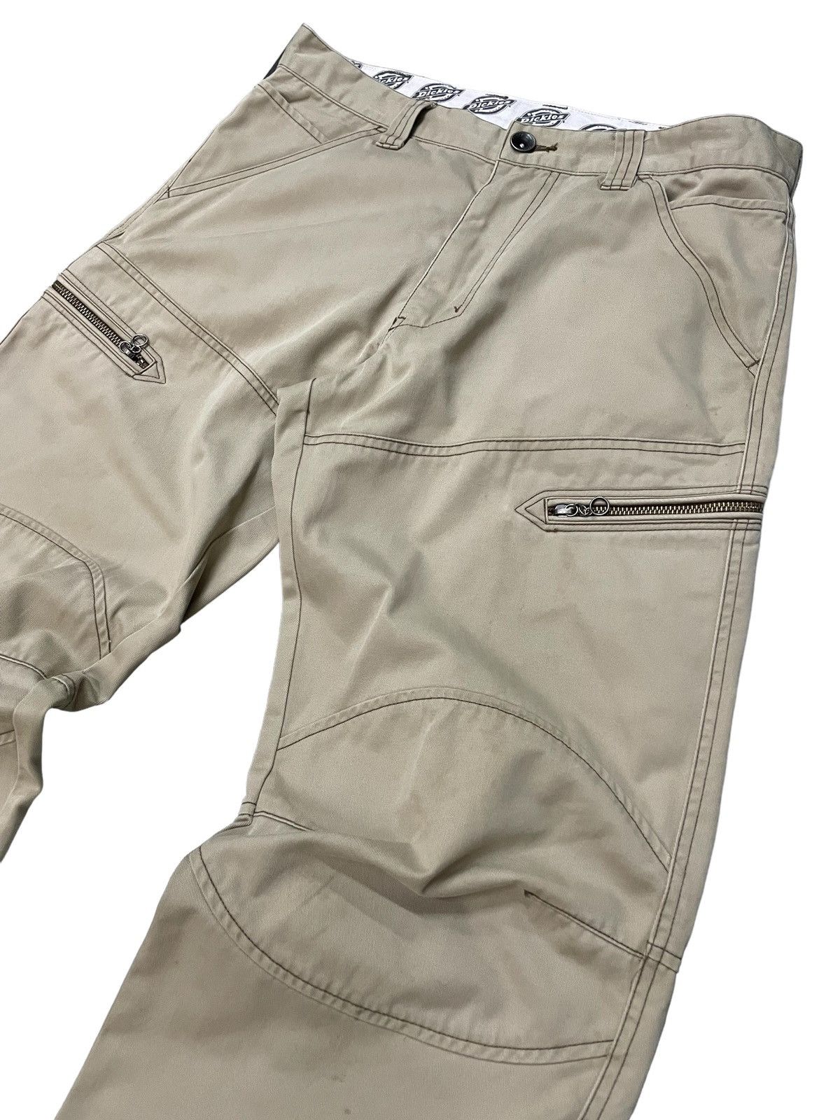 Carhartt × Dickies × Vintage Vintage Dickies Cargo Zipper Kevlar Pants Size US 31 - 9 Thumbnail