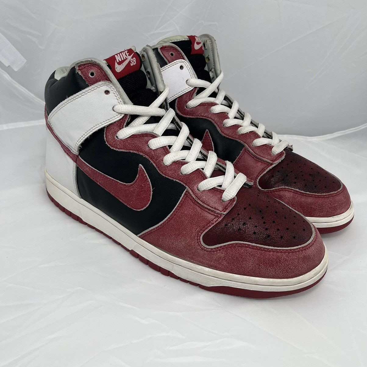 Nike Size 12 Rare Grail! 2007 Nike Dunk High SB Jason Voorhees Size US 12 / EU 45 - 2 Thumbnail