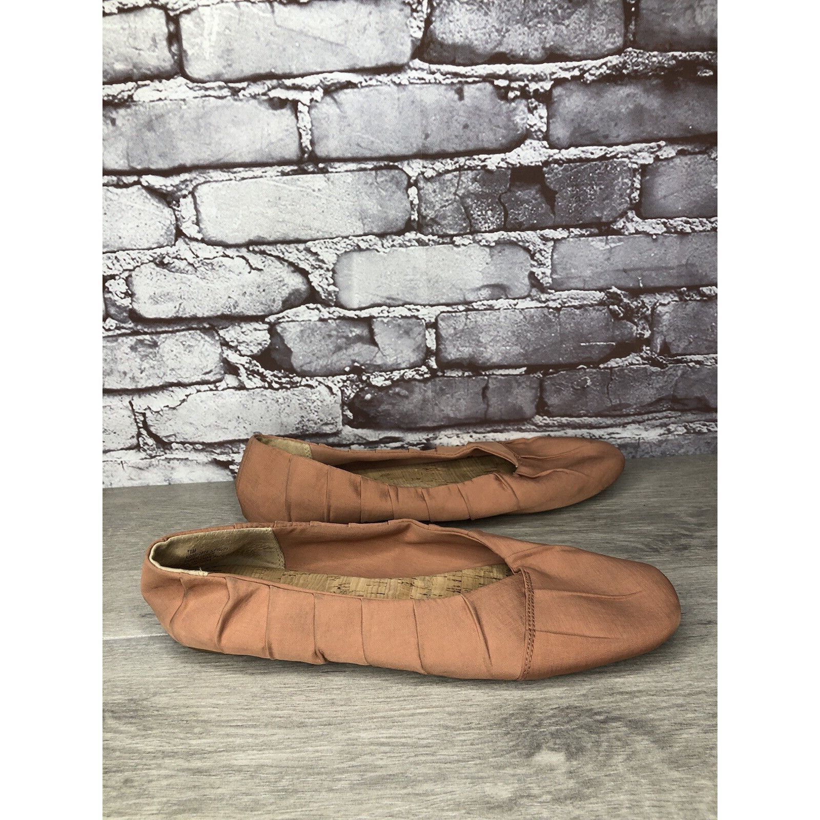 Other Korks by Kork Ease Pink Fabric Comfort Ballet Flats Women 11 Size US 11 / IT 41 - 3 Thumbnail