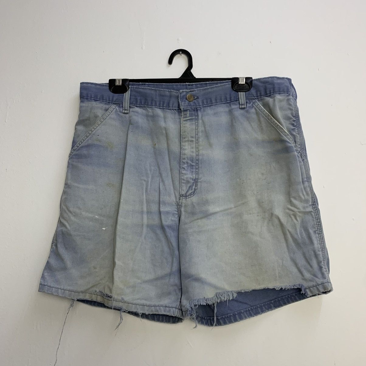 Carhartt × Vintage Vintage Carhartt short faded distressed Size US 36 / EU 52 - 2 Thumbnail