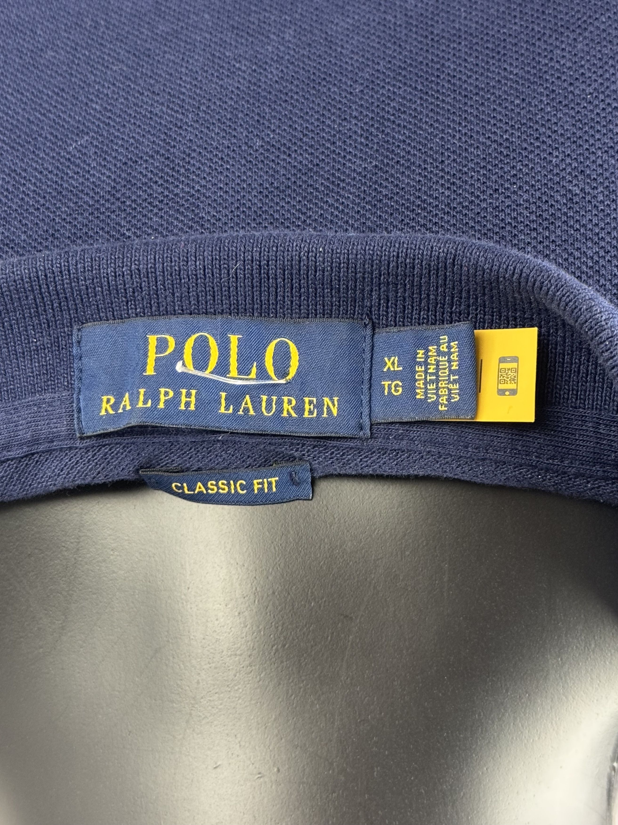 Polo Ralph Lauren VTG Polo Ralph Lauren Classic Fit Striped Mesh Size US XL / EU 56 / 4 - 4 Thumbnail