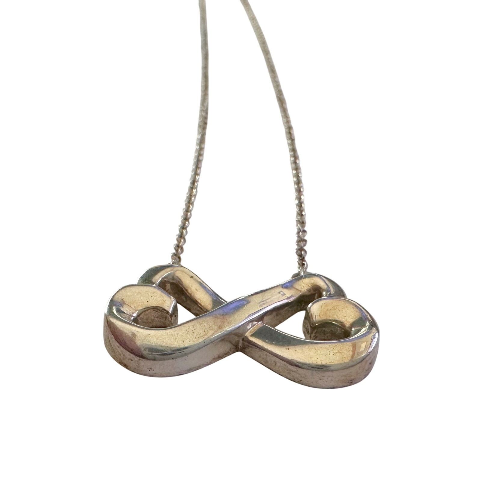 Tiffany & Co. Tiffany and Co Paloma Picasso Loving Heart Infinity Necklace Size ONE SIZE - 5 Thumbnail