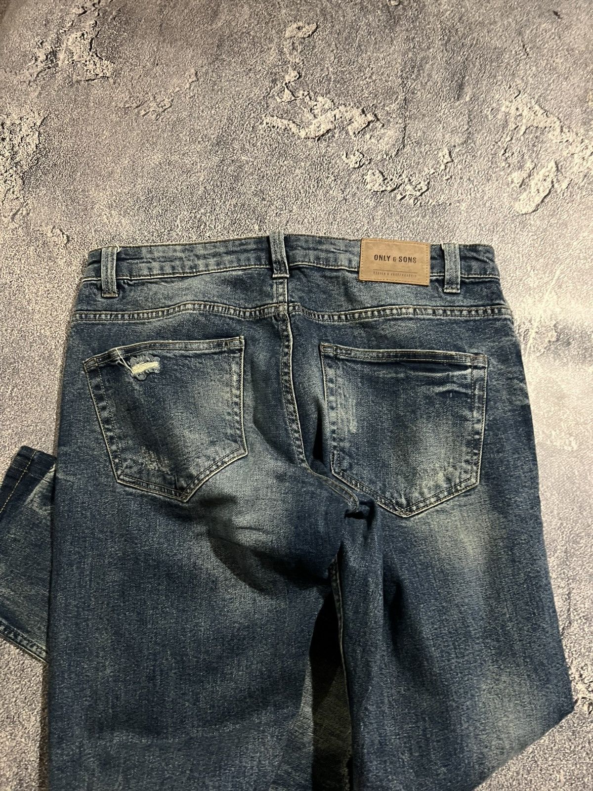 Japanese Brand Destroyed Washed Y2K Skinny Fit / Hysteric Glamour Style 90 Size US 32 / EU 48 - 4 Thumbnail
