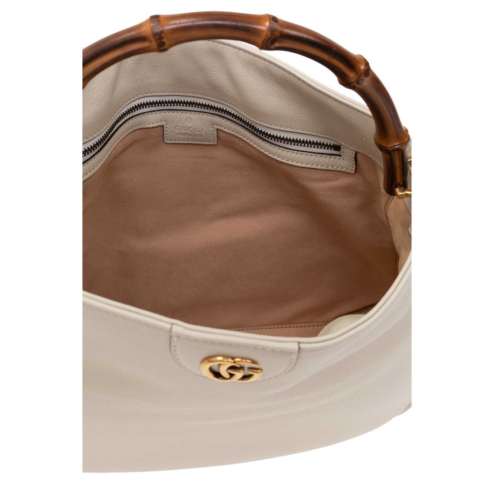 Gucci GUCCI Diana Medium White Top Handle Bag New & Authentic Size ONE SIZE - 4 Thumbnail