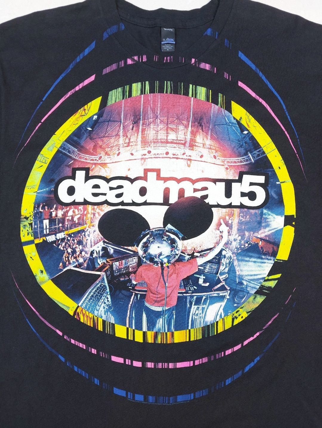 Band Tees Authentic Deadmau5 DJ Set Multi Circle Official Merch TEE Size US XL / EU 56 / 4 - 2 Thumbnail