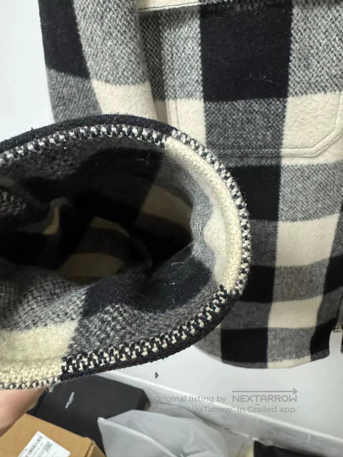 Saint Laurent Paris Saint Laurent Black White Plaid Jacket. Size US M / EU 48-50 / 2 - 5 Thumbnail