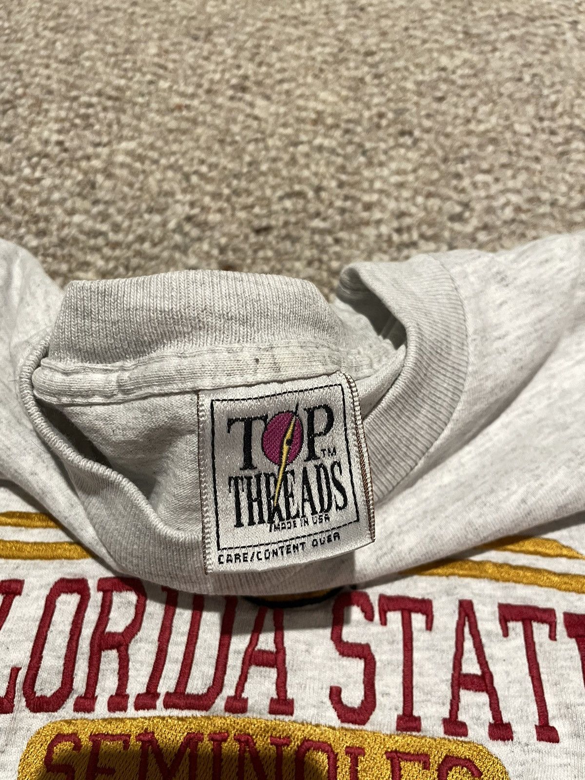 Vintage Vintage Florida State University Tee Size US L / EU 52-54 / 3 - 4 Thumbnail