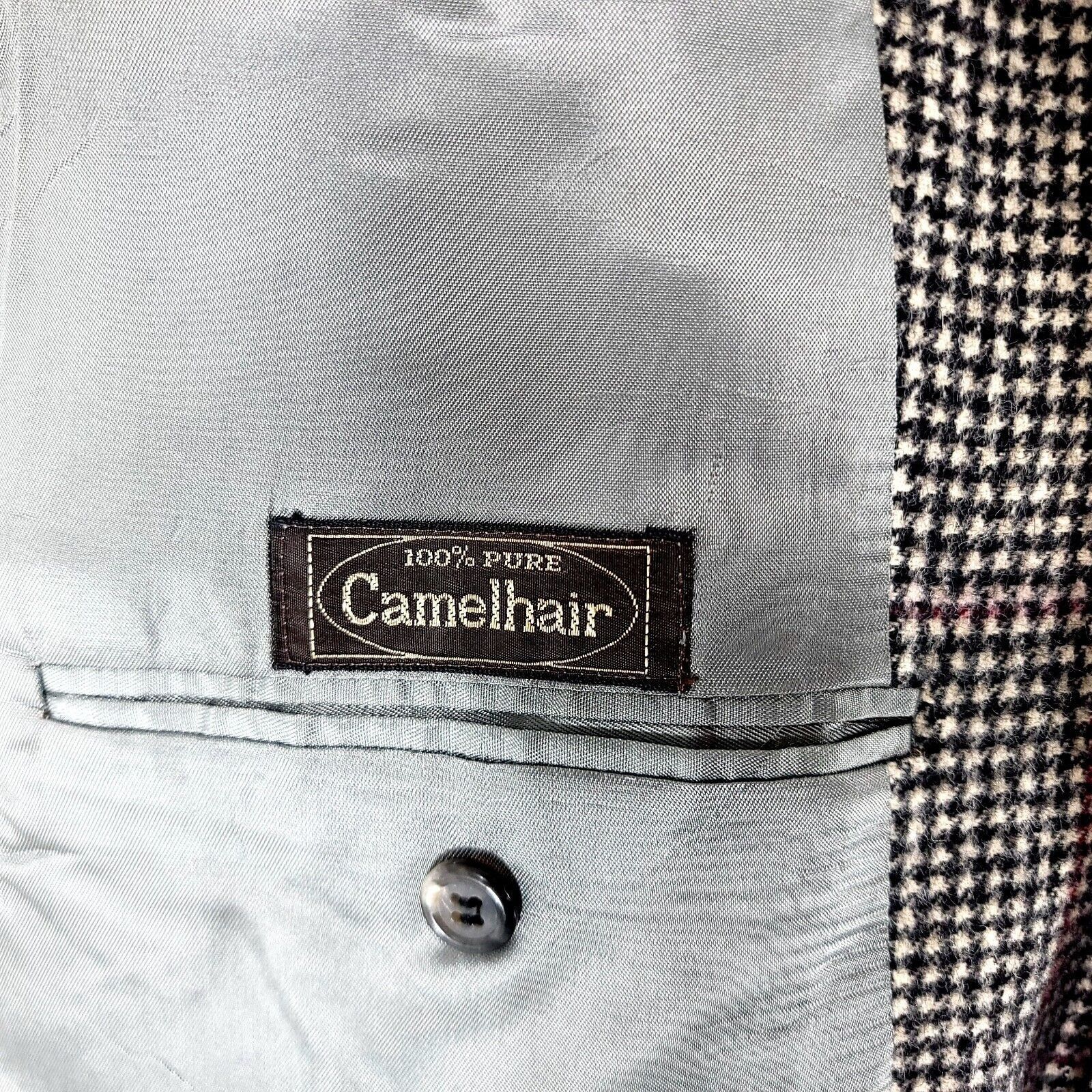 Bill Blass Bill Blass Soft 100% Pure Camel Hair 2 Button Sort Coat 44L Size 44L - 9 Thumbnail