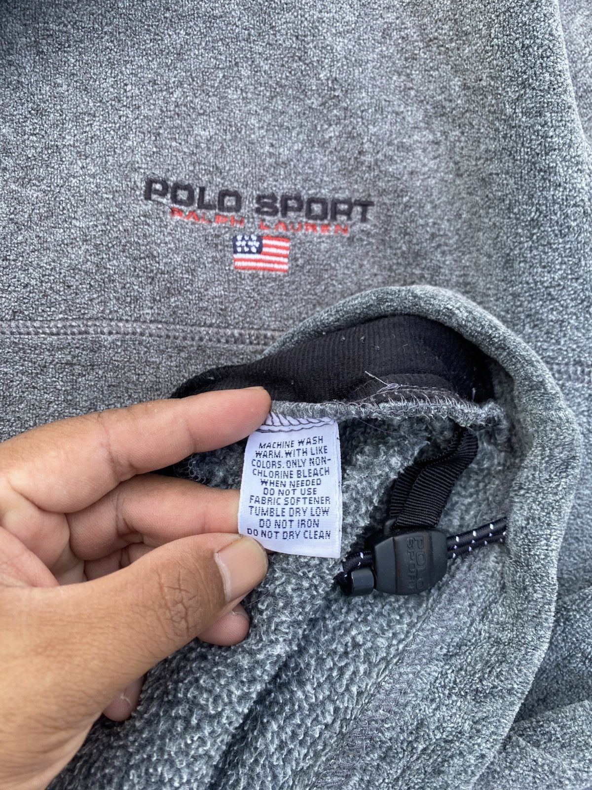 Polo Ralph Lauren Rare Vintage Polo Sport Ralph Lauren Fleece Sweater Size US L / EU 52-54 / 3 - 12 Thumbnail