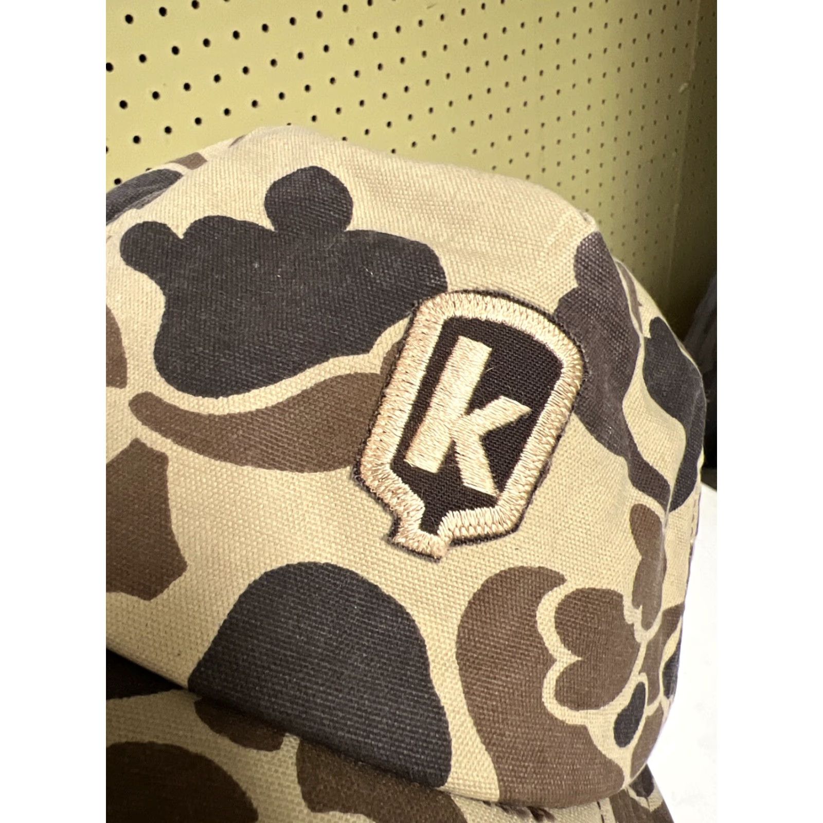 Vintage VINTAGE Snap-Back Trucker Hat Men Adjustable Brown Camouflage USA MADE Cap Camo Size ONE SIZE - 6 Thumbnail