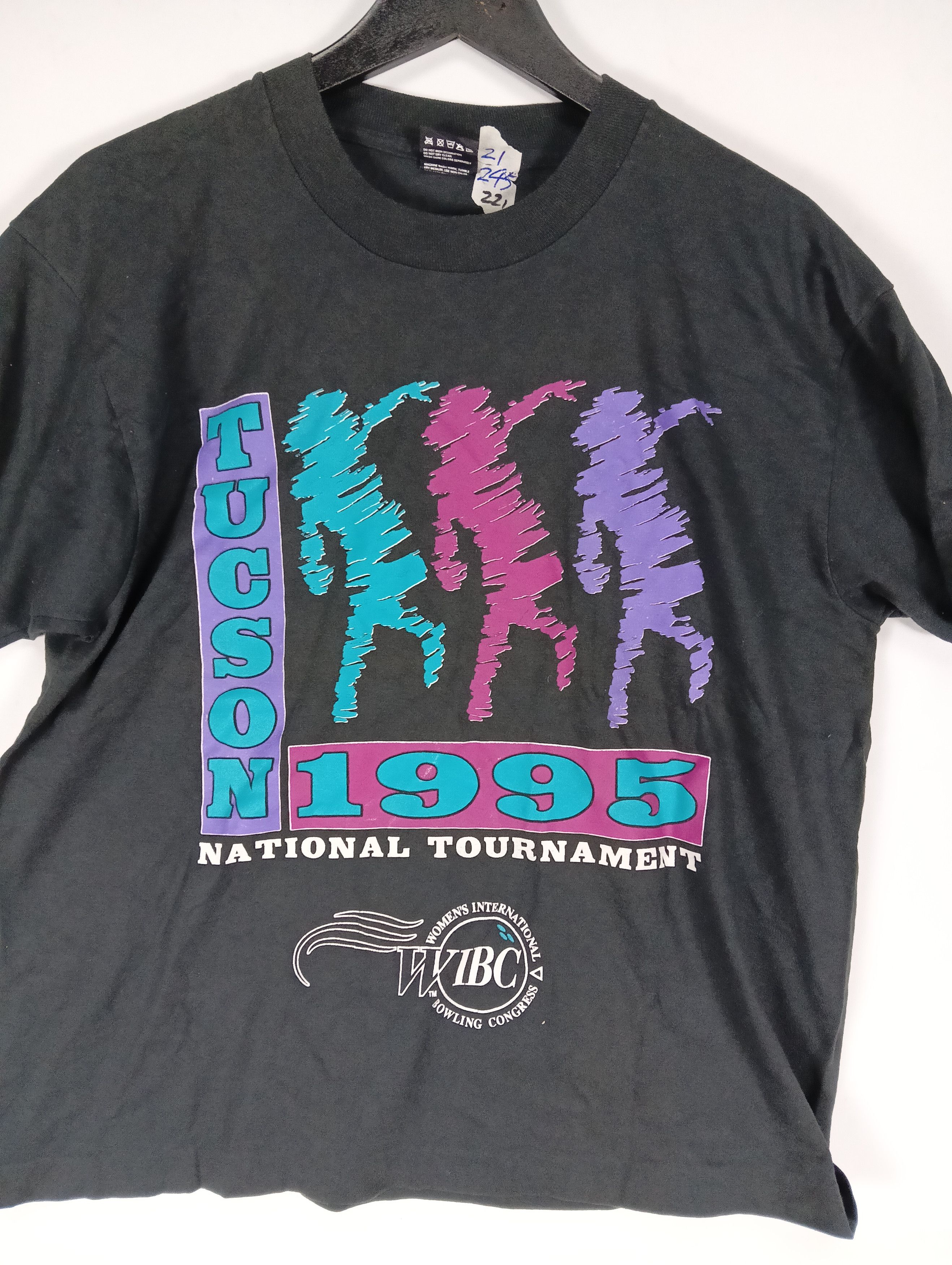 Fruit Of The Loom VINTAGE TUSCON NATIONAL BOWLING 1995 TEE Size US L / EU 52-54 / 3 - 2 Thumbnail
