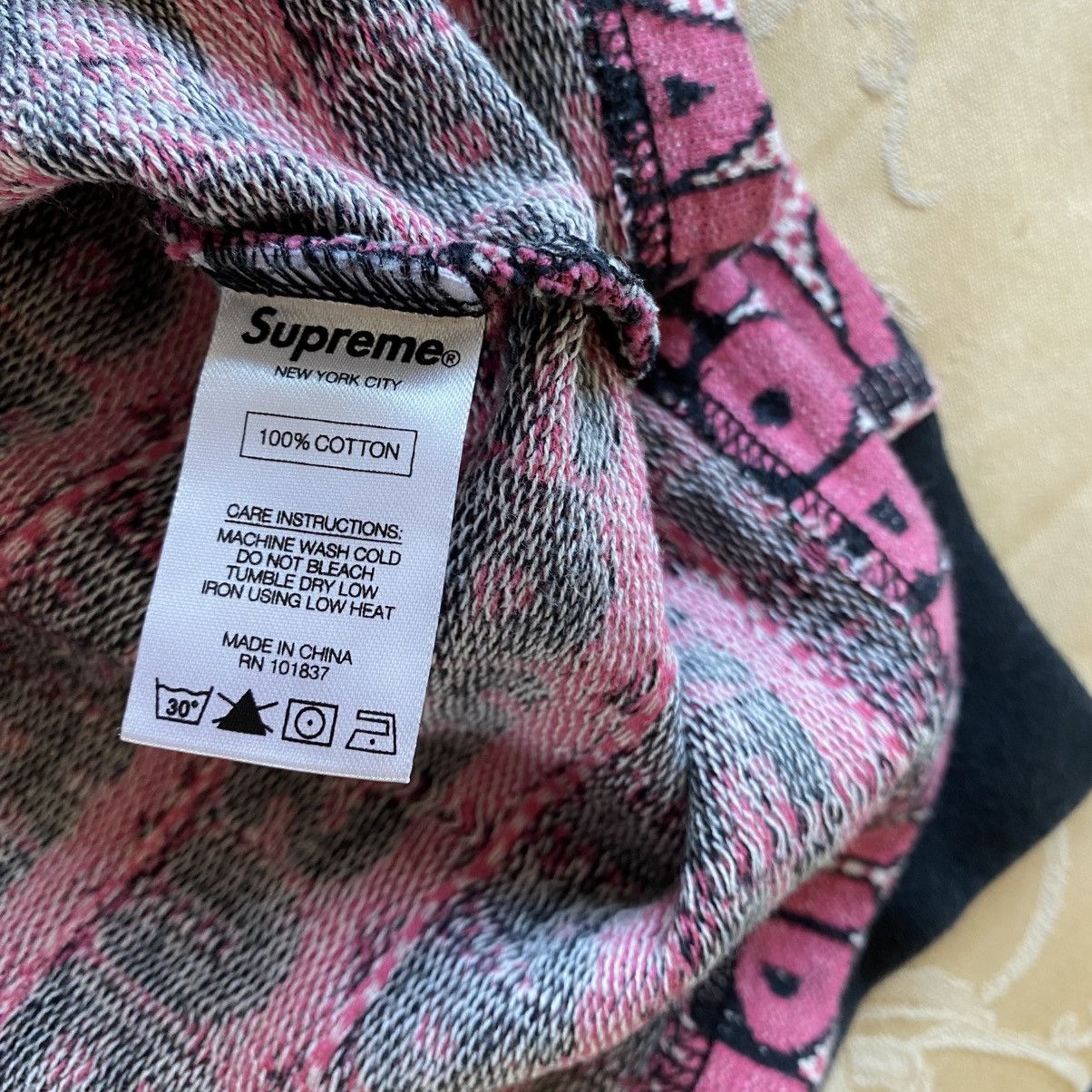 Supreme Supreme Super Hardcore Jacquard T-Shirt Longsleeve Pink 2017 Size US M / EU 48-50 / 2 - 6 Thumbnail