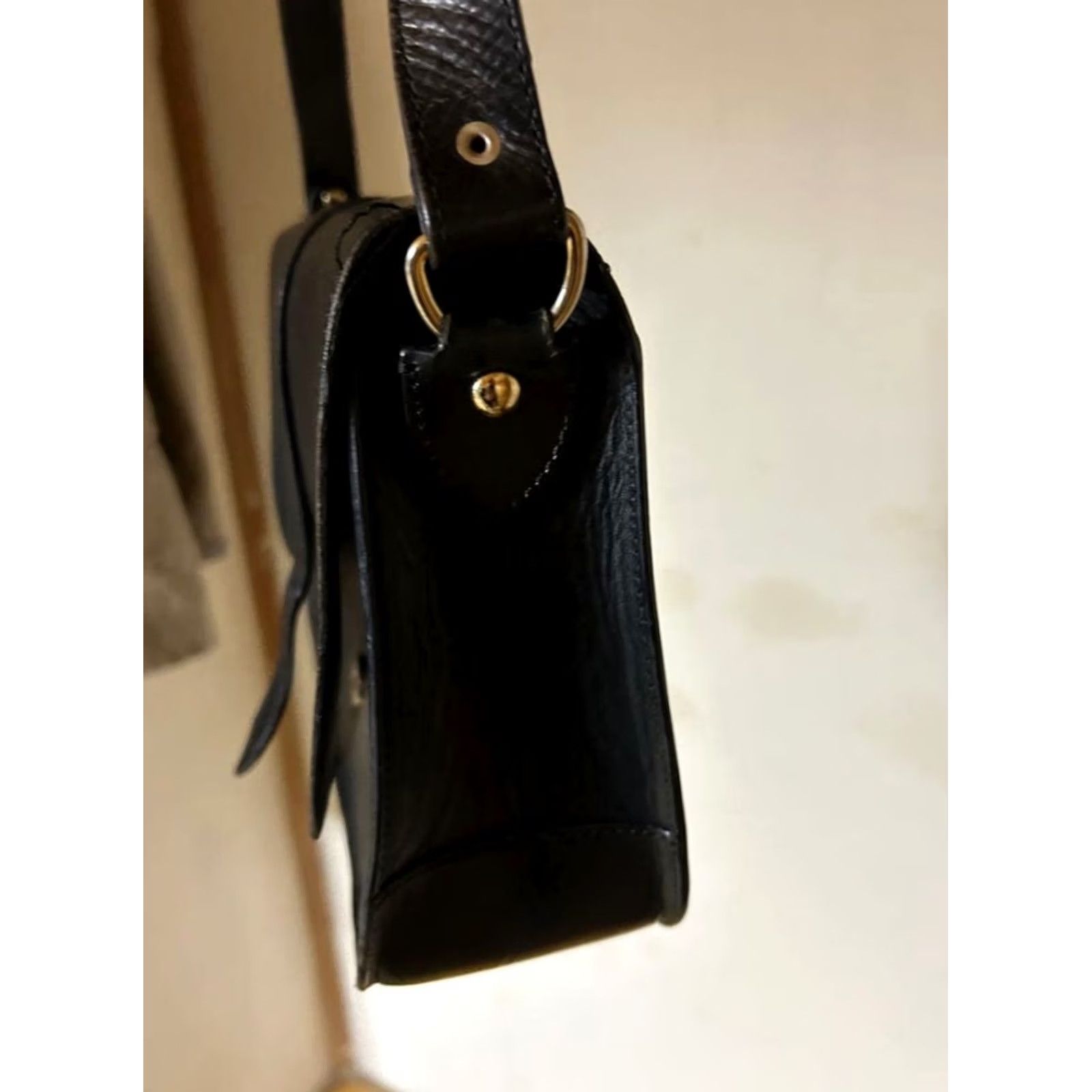 A.P.C. A.P.C. Woman Shoulder Bag Chain Half Moon Leather Black Limited Edition Style Size ONE SIZE - 3 Thumbnail
