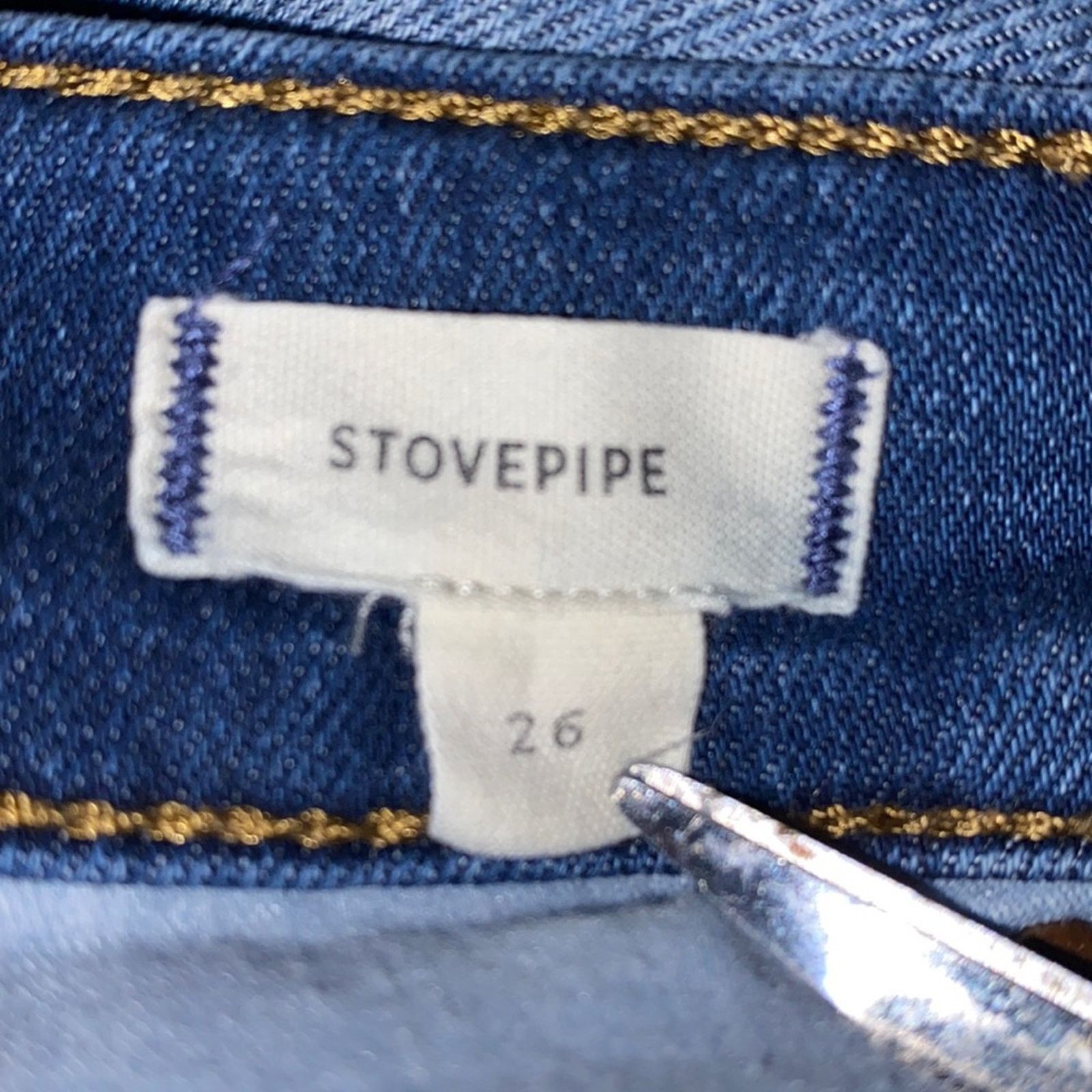 Madewell Madewell $138 Stovepipe Stretch High Rise Jeans 26”EUC Size 26" / US 2 / IT 38 - 7 Thumbnail