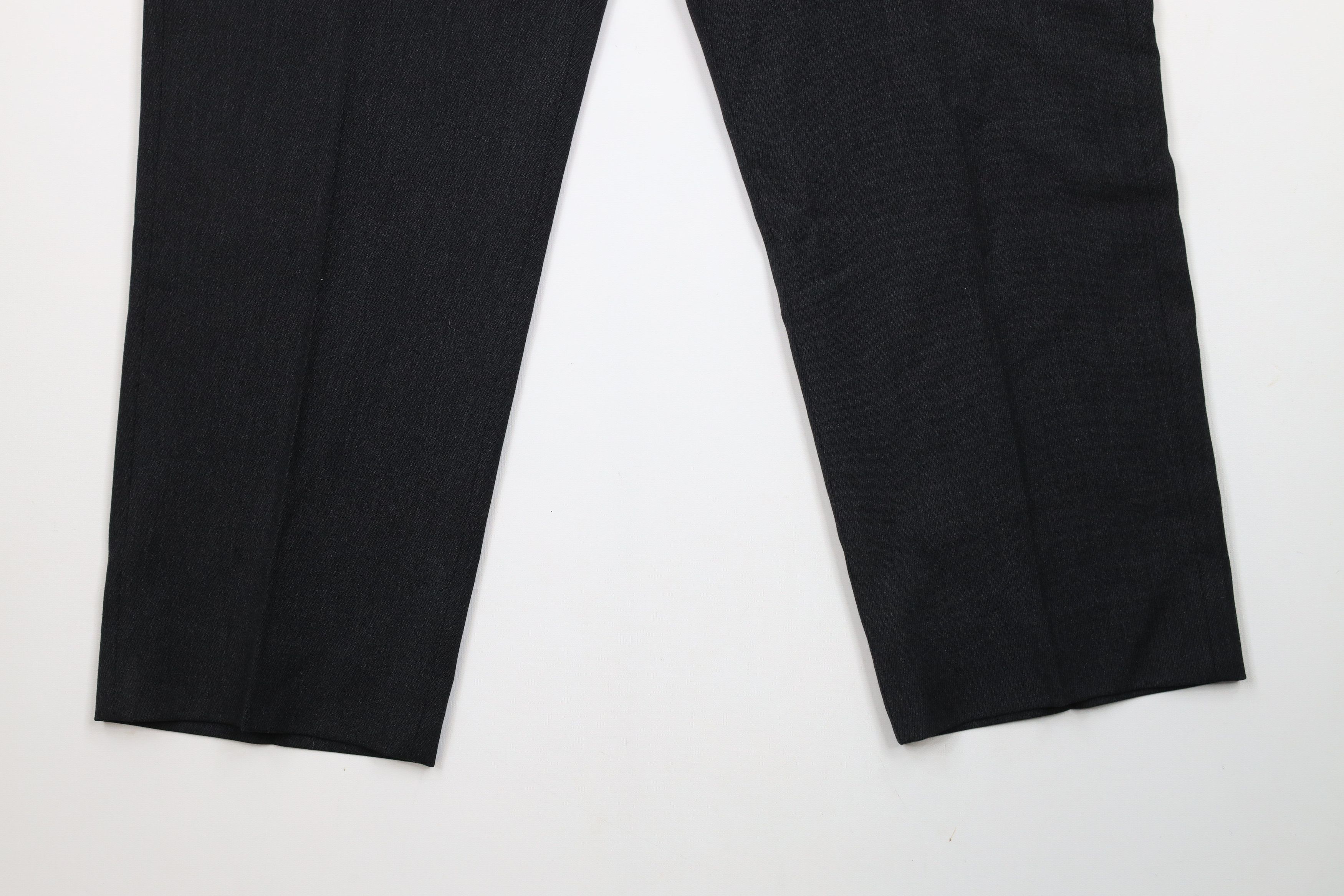 Vintage Vintage 90s Streetwear Wide Leg Chino Pants Charcoal Gray Size US 36 / EU 52 - 4 Thumbnail