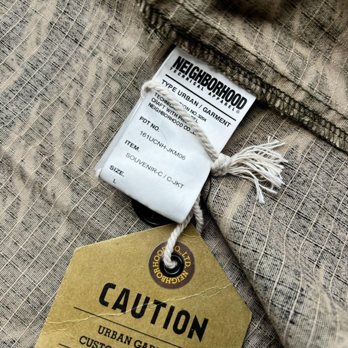 Neighborhood Neighborhood Tiger Stripe Souvenir Jacket Size US L / EU 52-54 / 3 - 8 Thumbnail