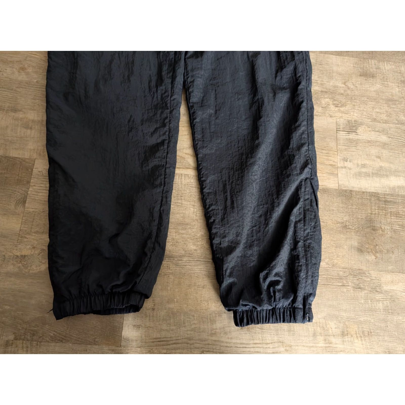 Reebok Vintage Reebok Pants Men L Blue Lined Windbreaker Track Leg Zipper Defect 90s Size US 33 - 2 Thumbnail