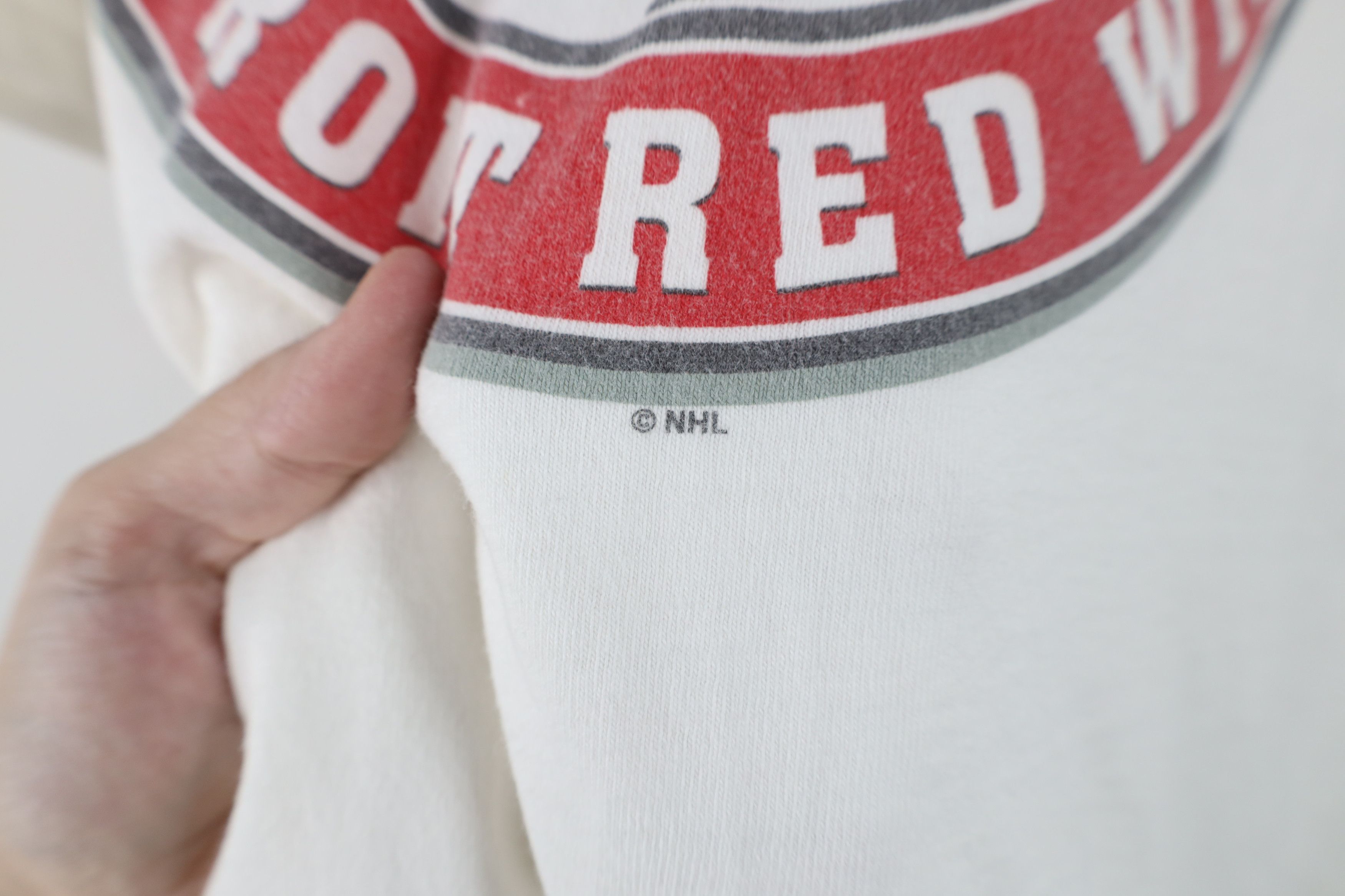 Vintage Vintage Stanley Cup Champs Detroit Red Wings Hockey T-Shirt Size US L / EU 52-54 / 3 - 5 Thumbnail