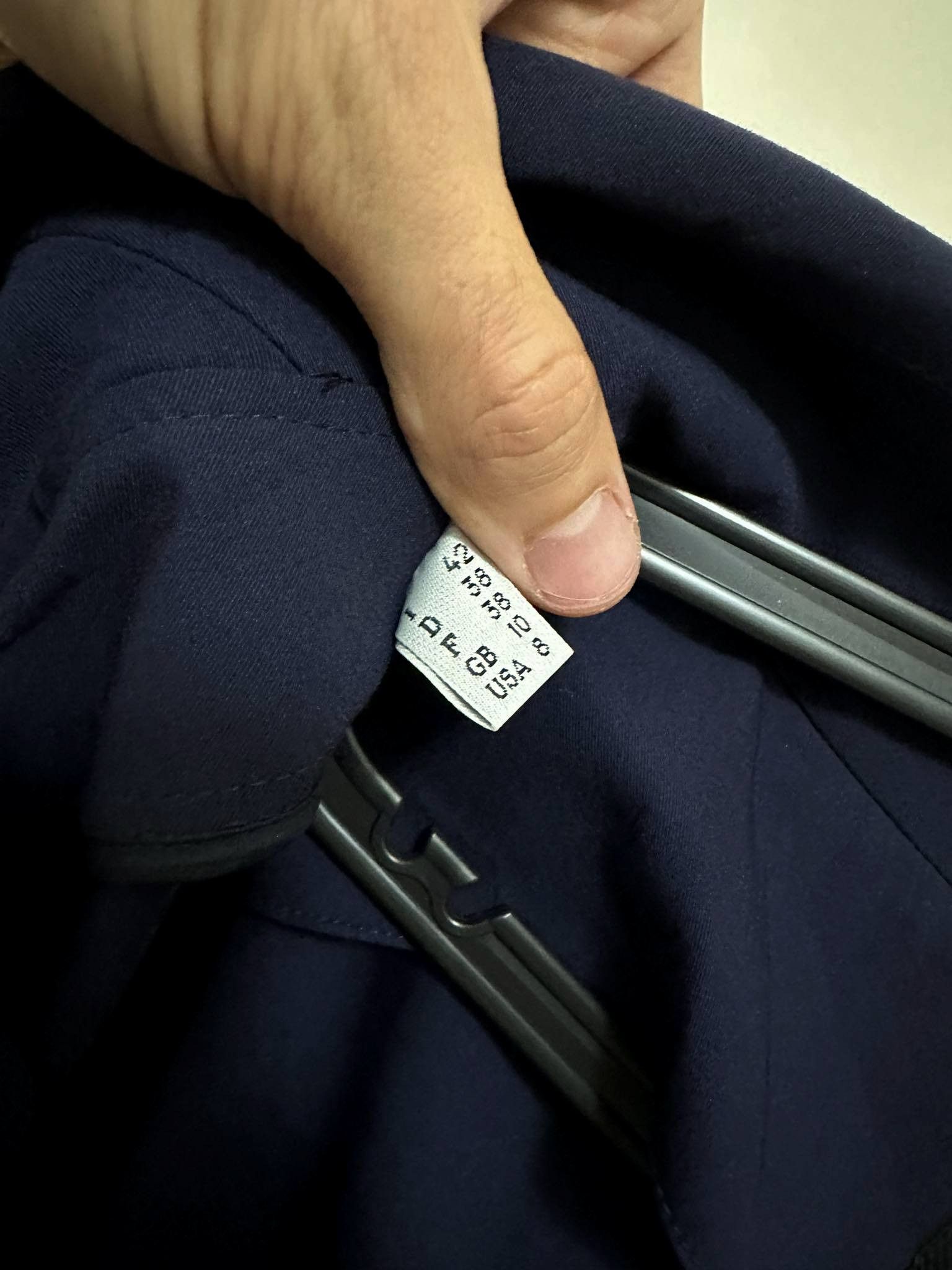 Jean Paul Gaultier Vintage 90s Jean Paul Gaultier Femme Trench Coat Navy Size M / US 6-8 / IT 42-44 - 3 Thumbnail