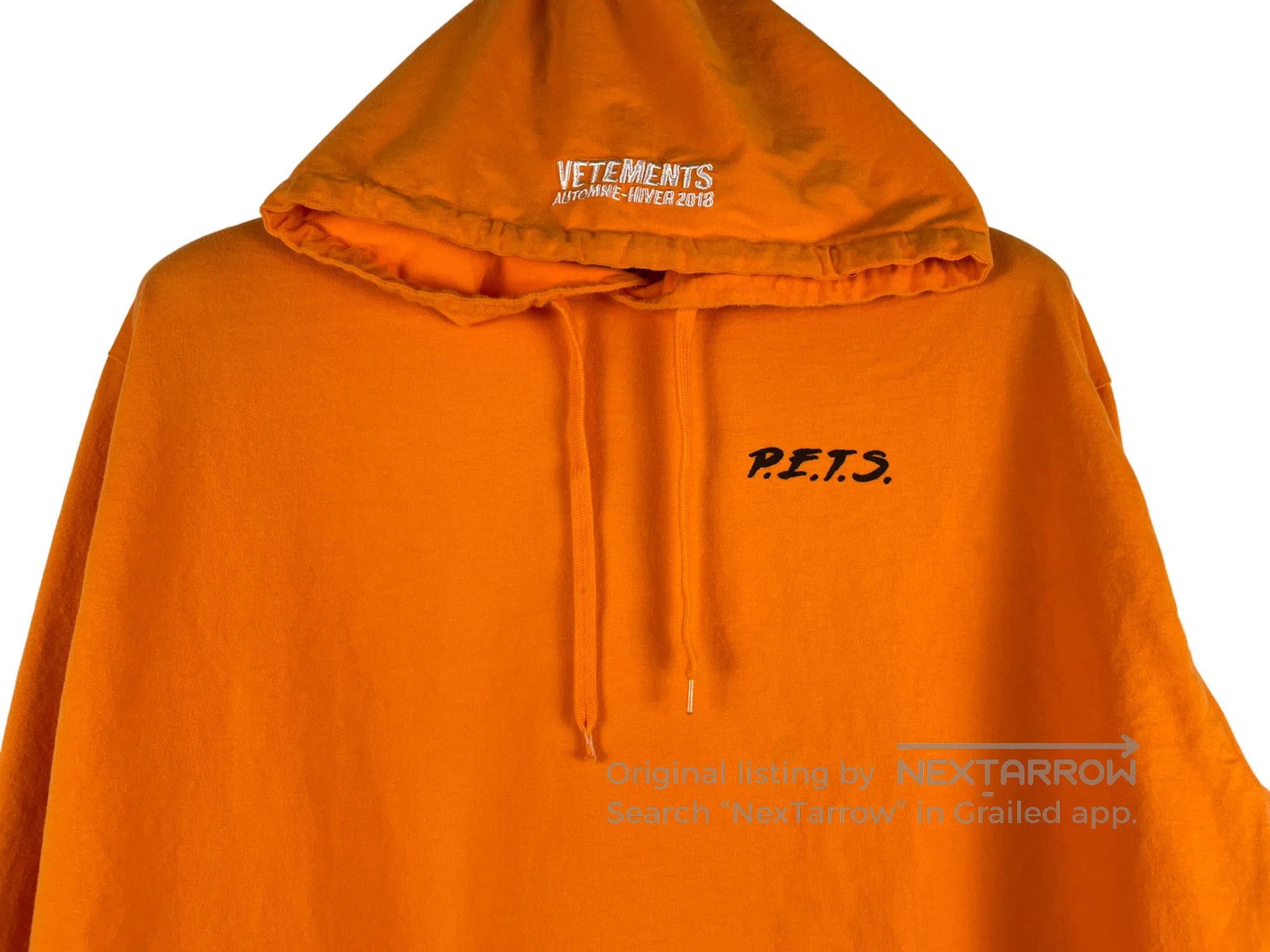 Vetements VETEMENTS Oversized Hoodie with Big Sleeves Size US S / EU 44-46 / 1 - 3 Thumbnail
