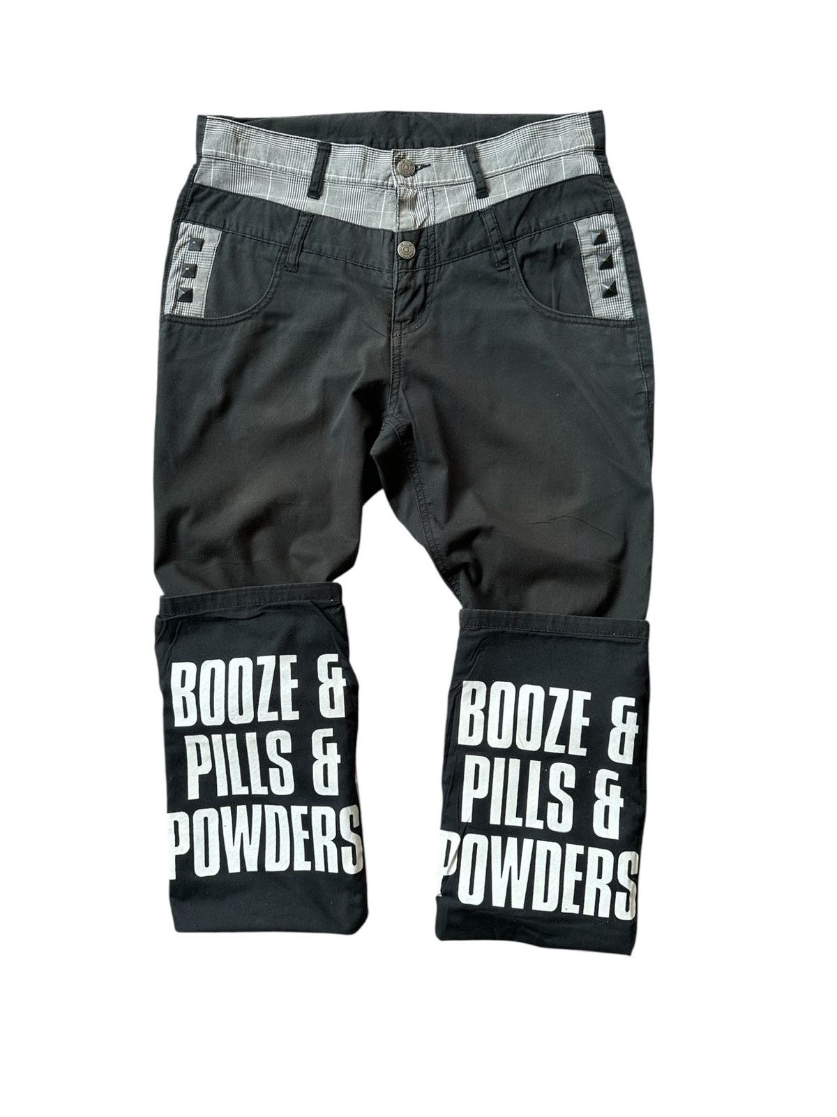 PPFM 2009 PPFM '' Booze, Pills, Powders'' double waist pants Size US 32 / EU 48 - 7 Thumbnail