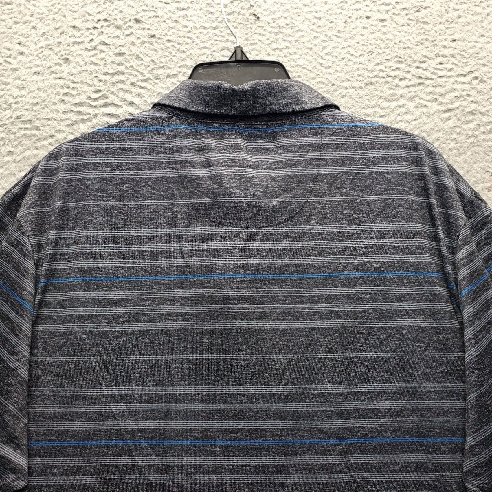 Hogan Ben Hogan Polo Shirt Mens L Multicolor Striped Short Sleeve Slit Collared Popover Size US L / EU 52-54 / 3 - 7 Thumbnail