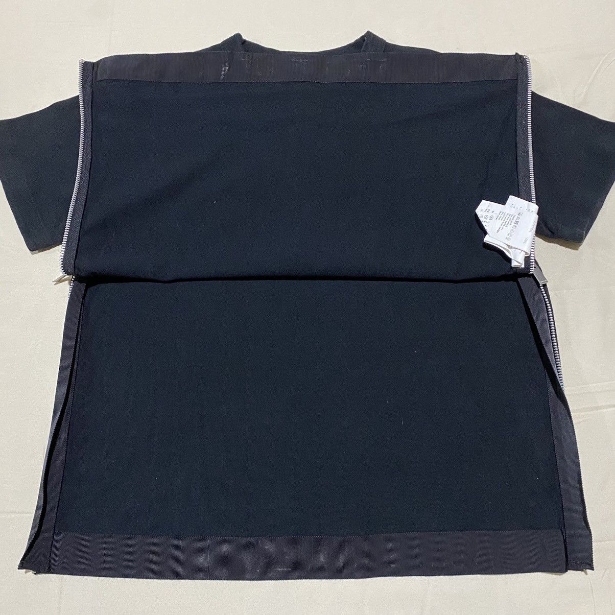 Sacai 2018SS sacai BEWARE Side Zip T-Shirts Size M / US 6-8 / IT 42-44 - 3 Thumbnail