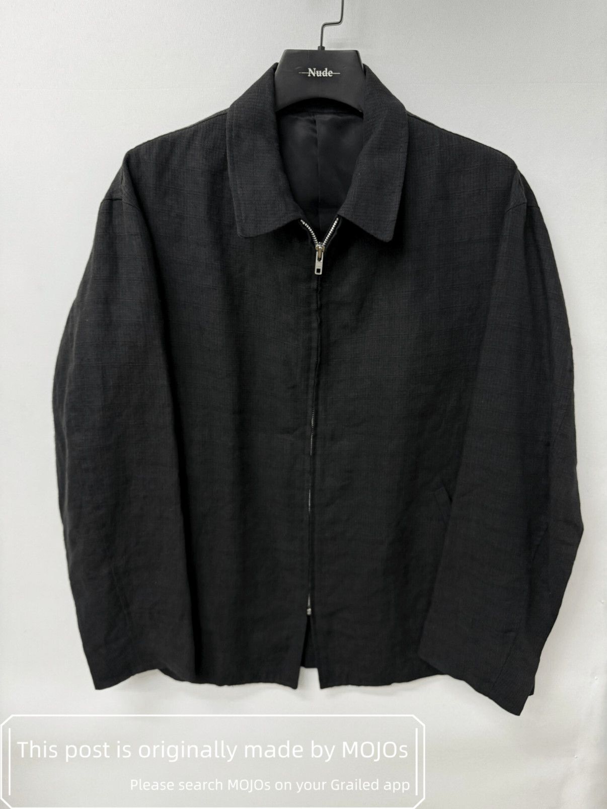 Yohji Yamamoto Ground Y oversized long cotton cardigan GA-T12-040