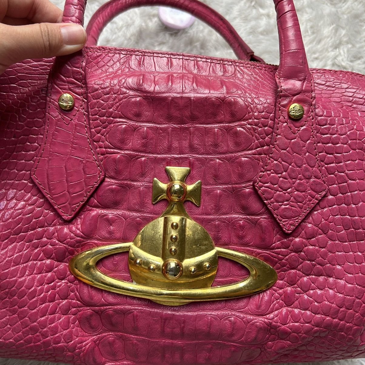 Vivienne Westwood vivienne westwood croco fuschia handbag Size ONE SIZE - 2 Thumbnail