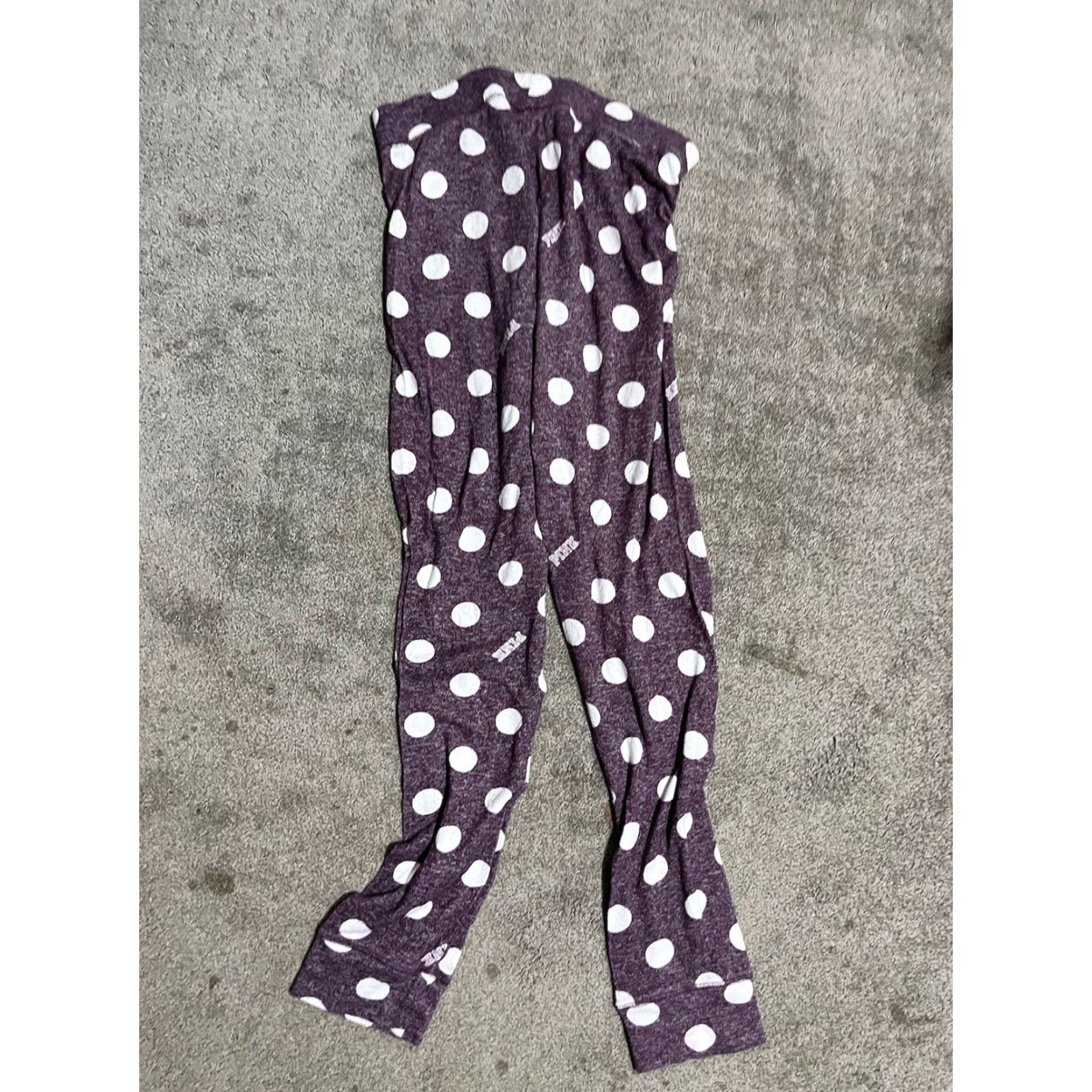 Vintage VINTAGE PINK Victoria's Secret Women's Purple Polka Dot Sleepwear Pajamas Pants Small Size 28" / US 6 / IT 42 - 3 Thumbnail