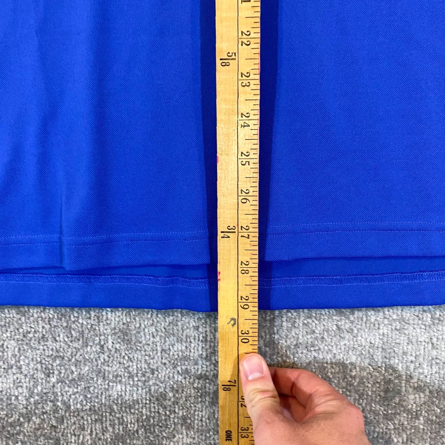 Vintage Donald Ross Polo Men Large Deep Blue Rehoboth Beach CC DE Performance Golf Shirt Size US L / EU 52-54 / 3 - 5 Thumbnail