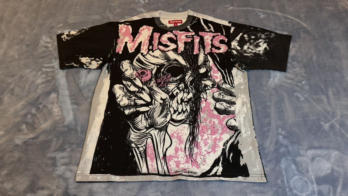 Misfits × Supreme Supreme x Misfits Small S/S Top White/Pink Size US S / EU 44-46 / 1 - 1 Thumbnail