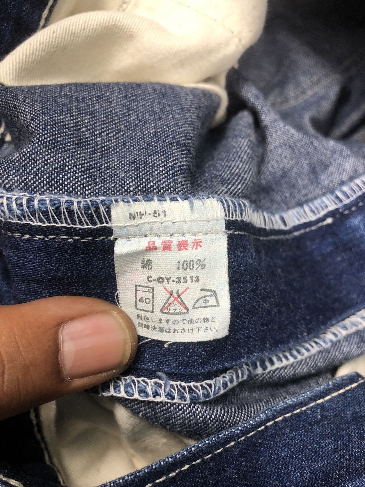 Big John × Japanese Brand × Vintage Vintage 90s BiG JOHN World Workers Cargo Jeans Size US 30 / EU 46 - 23 Thumbnail