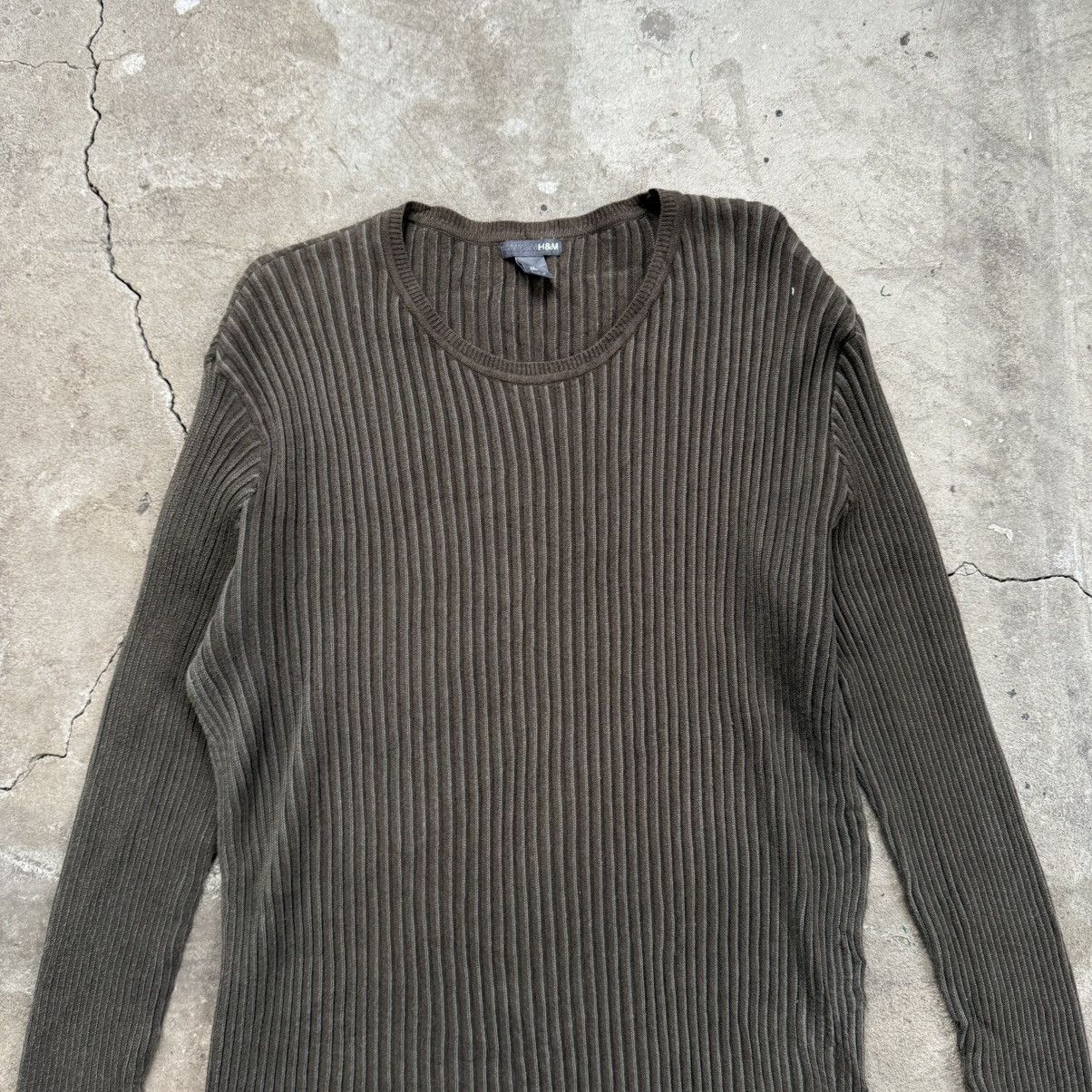 Seditionaries Y2K H&M LOGG Archive Striped Slim FIt Long Sleeve Opium Size US XL / EU 56 / 4 - 3 Thumbnail