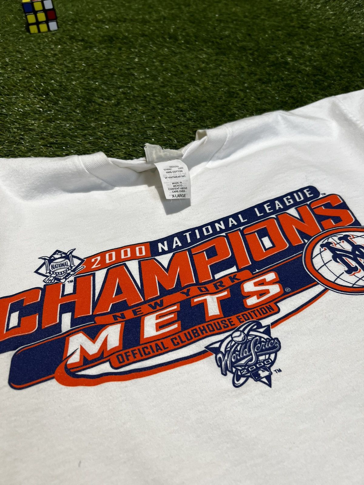 MLB METS 2000 NLCS CHAMPION TEE Size US XL / EU 56 / 4 - 1 Thumbnail
