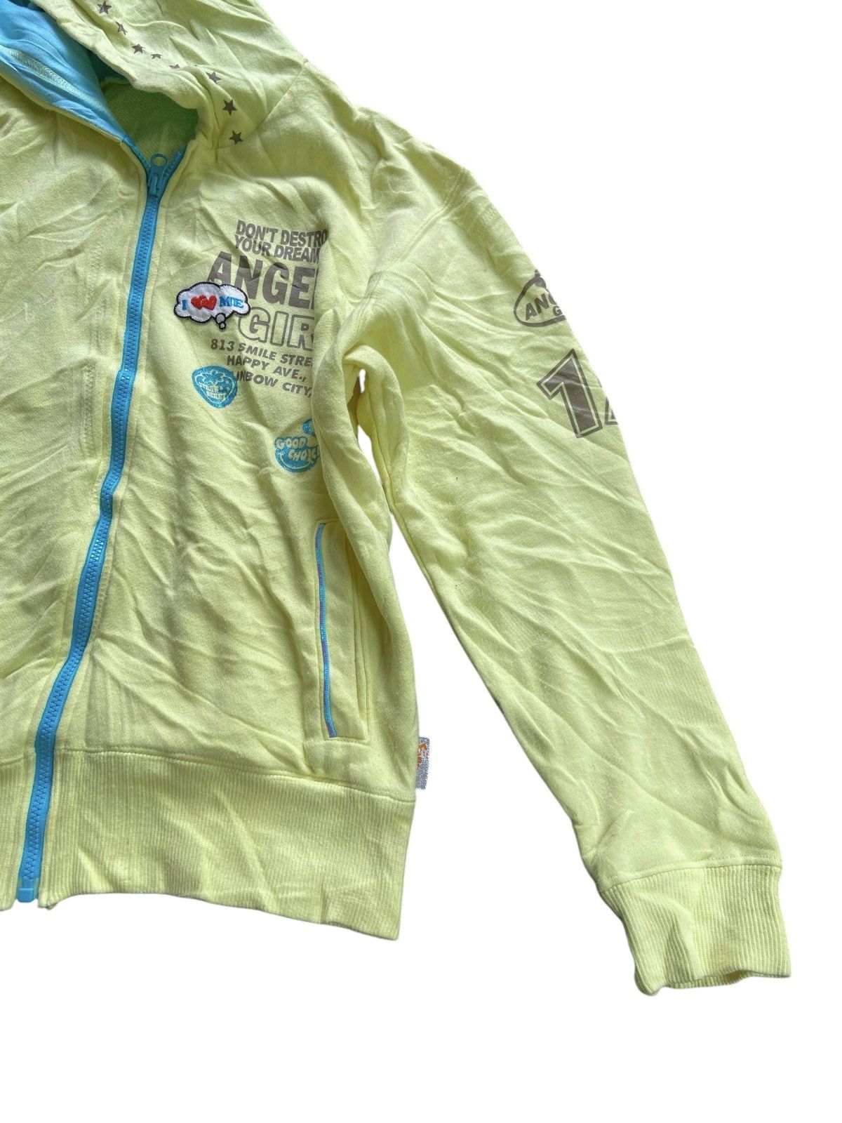 Angel Blue ANGEL BLUE DONT DESTROY YOUR DREAM ZIP HOODIE Size US S / EU 44-46 / 1 - 4 Thumbnail