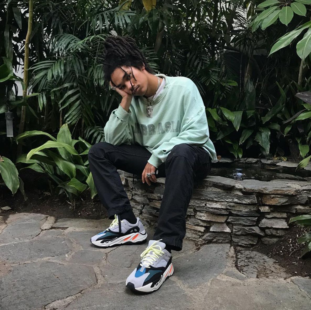 Raf Simons 💚 Raf Simons Redux Oversized Nebraska Crewneck Mint Size US S / EU 44-46 / 1 - 4 Thumbnail