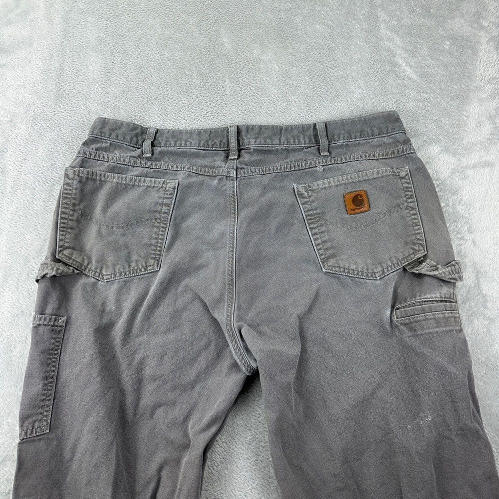 Carhartt Carhartt Grey Loose Fit Denim Pants Men’s Size 40 x 34 Size US 40 / EU 56 - 7 Thumbnail