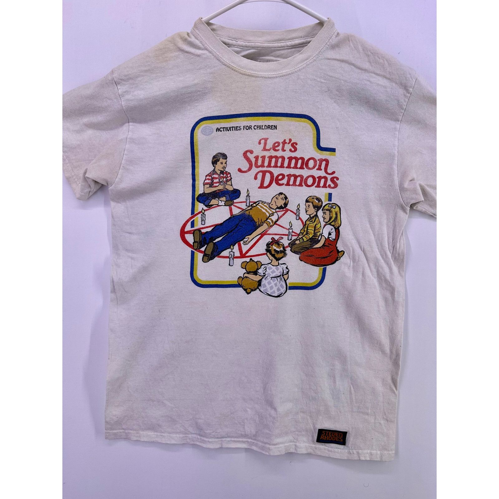 & Other Stories Steven Rhodes Lets Summon Demons Big Print Tshirt Size M Size US M / EU 48-50 / 2 - 3 Thumbnail