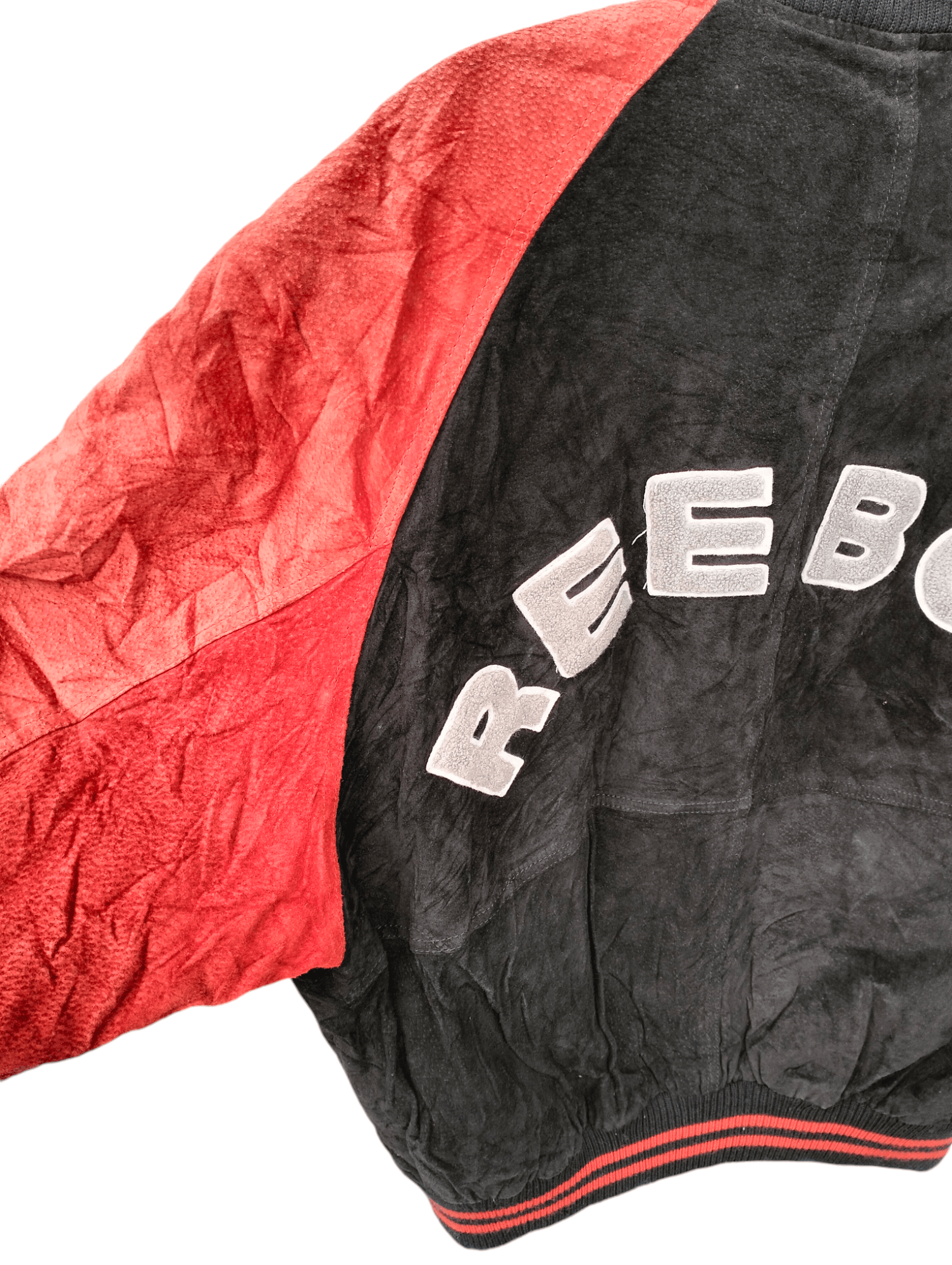 Reebok VTG 90s Reebok Leather Varsity Letterman SpellOut Pigskin Size US L / EU 52-54 / 3 - 9 Thumbnail