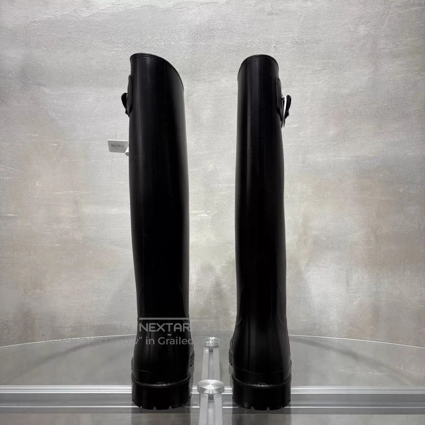 Saint Laurent Paris Saint Laurent Knee-High Black Rain Boots EU 38/ Size US 7.5 / IT 37.5 - 6 Thumbnail