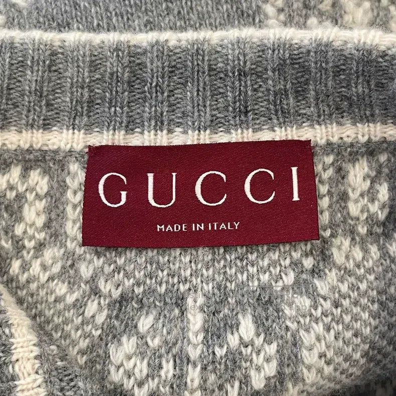 Gucci Gucci Gray double G jacquard knitted cardigan coat Size XS / US 0-2 / IT 36-38 - 5 Thumbnail