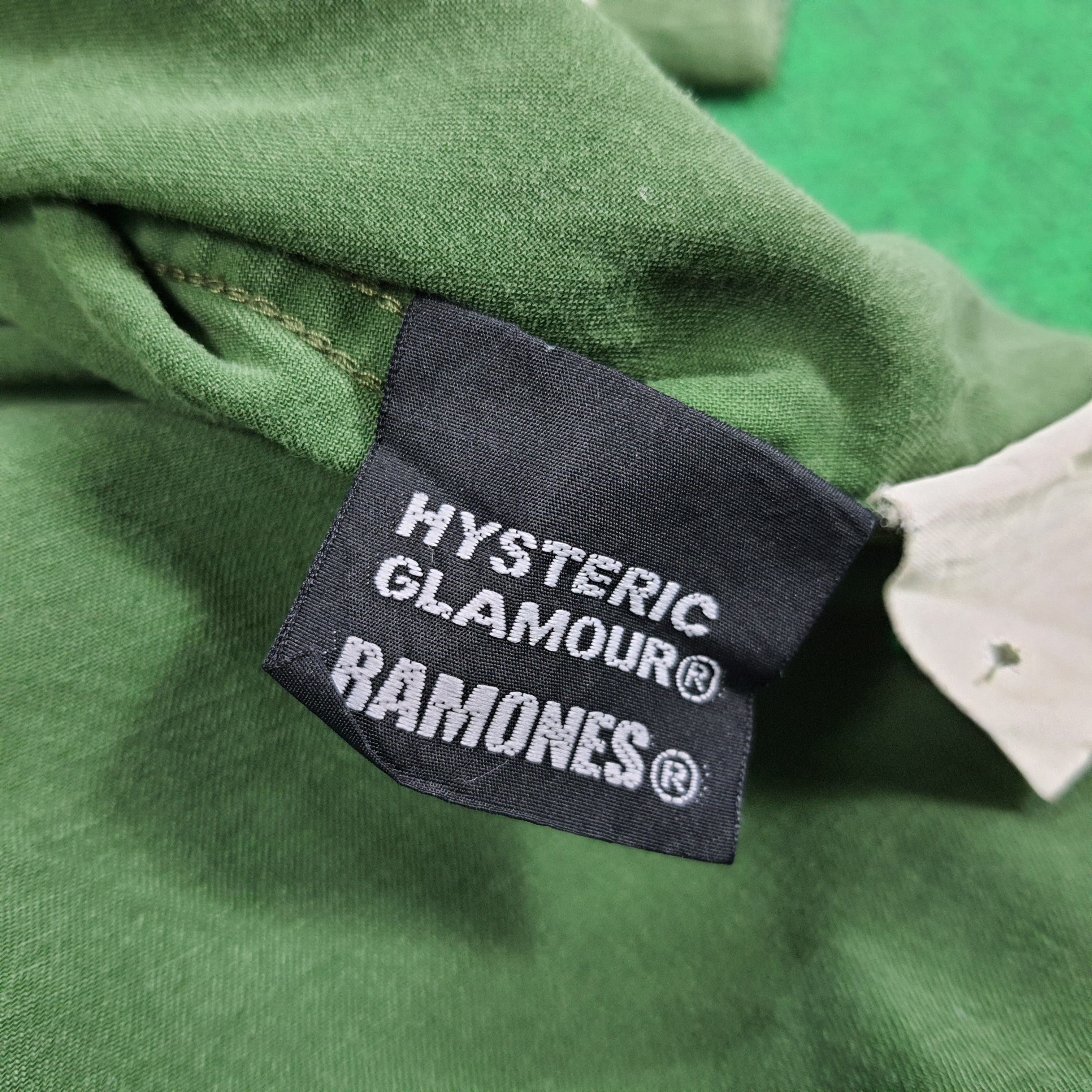 Hysteric Glamour × Japanese Brand × Vintage Vintage Hysteric Glamour Ramones Band Button Up Shirt Size US S / EU 44-46 / 1 - 10 Thumbnail