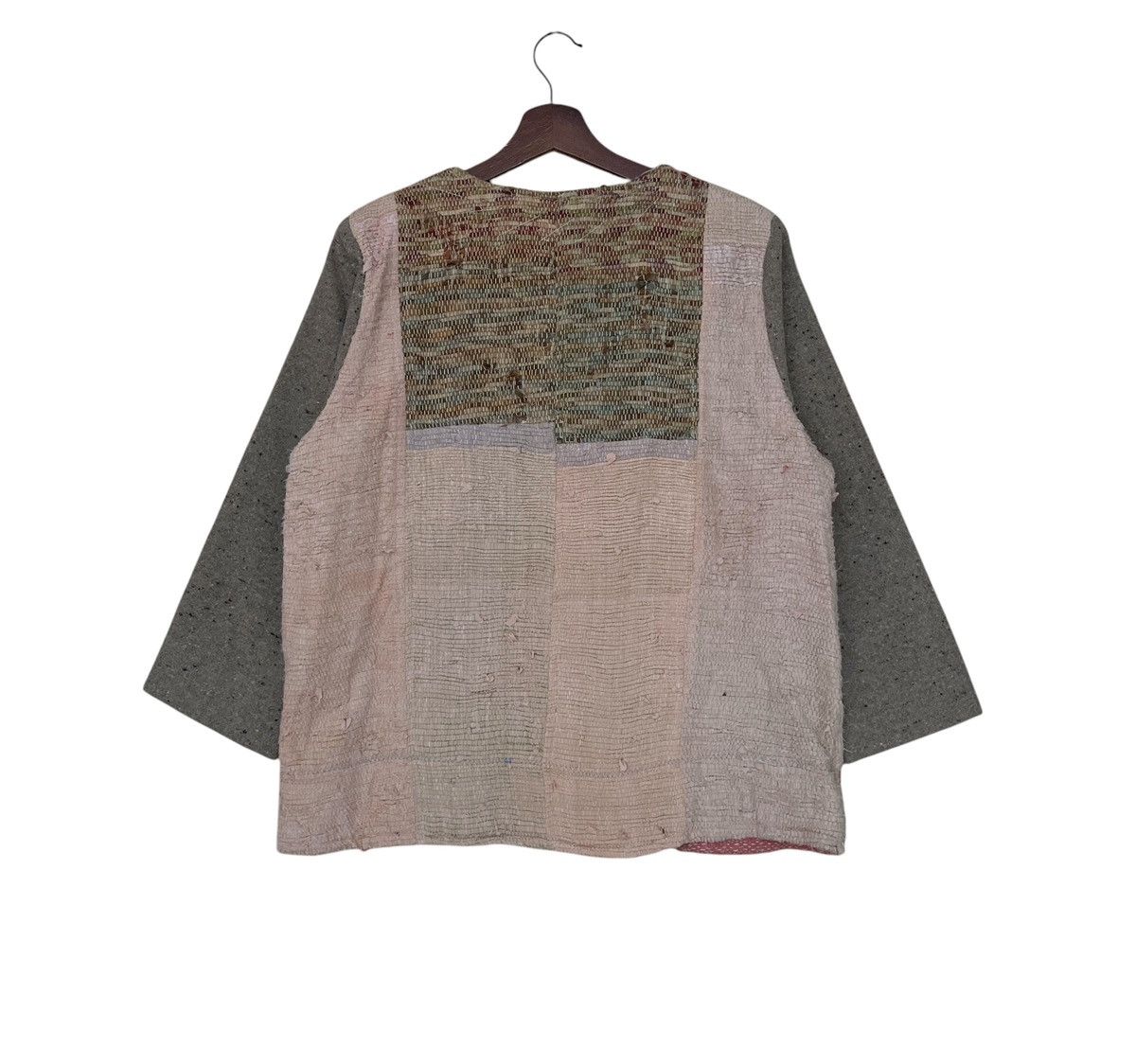 Designer × Japanese Brand × Vintage Vintage Japanese Brand Sashikoboro Jacket 1990s Size US L / EU 52-54 / 3 - 2 Thumbnail