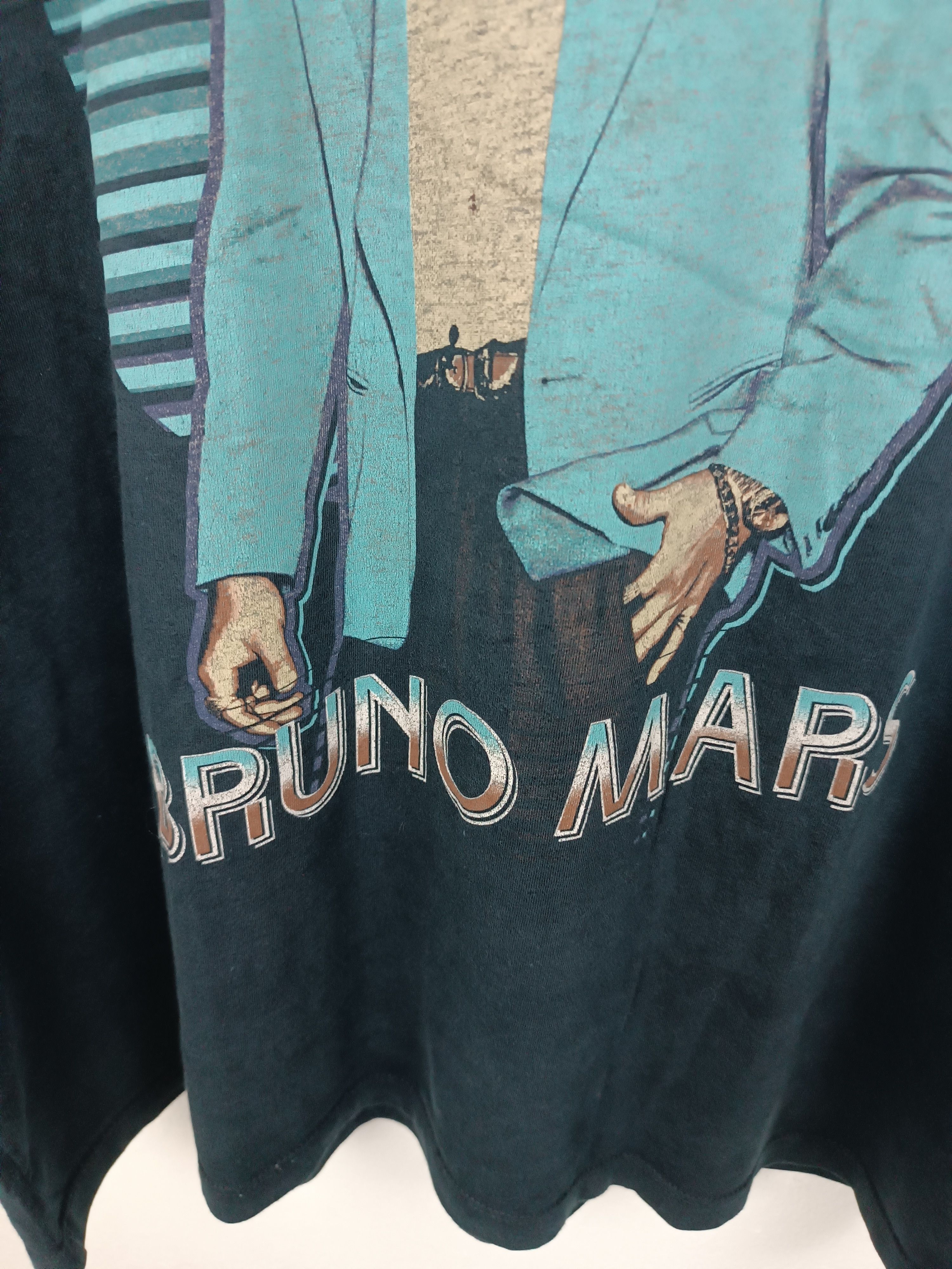 Rap Tees VINTAGE 2014 BRUNO MARS MOONSHINE JUNGLE drake beyonce Size US XL / EU 56 / 4 - 12 Thumbnail