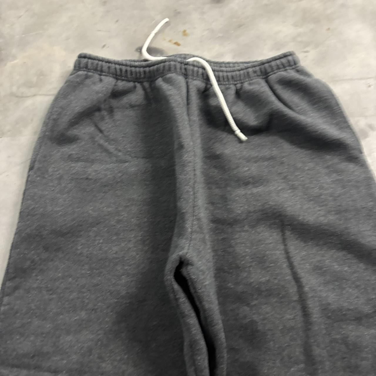 Vintage Crazy Vintage 90s Dark Grey Essential Sweatpants! Fits M Size US 32 / EU 48 - 4 Thumbnail
