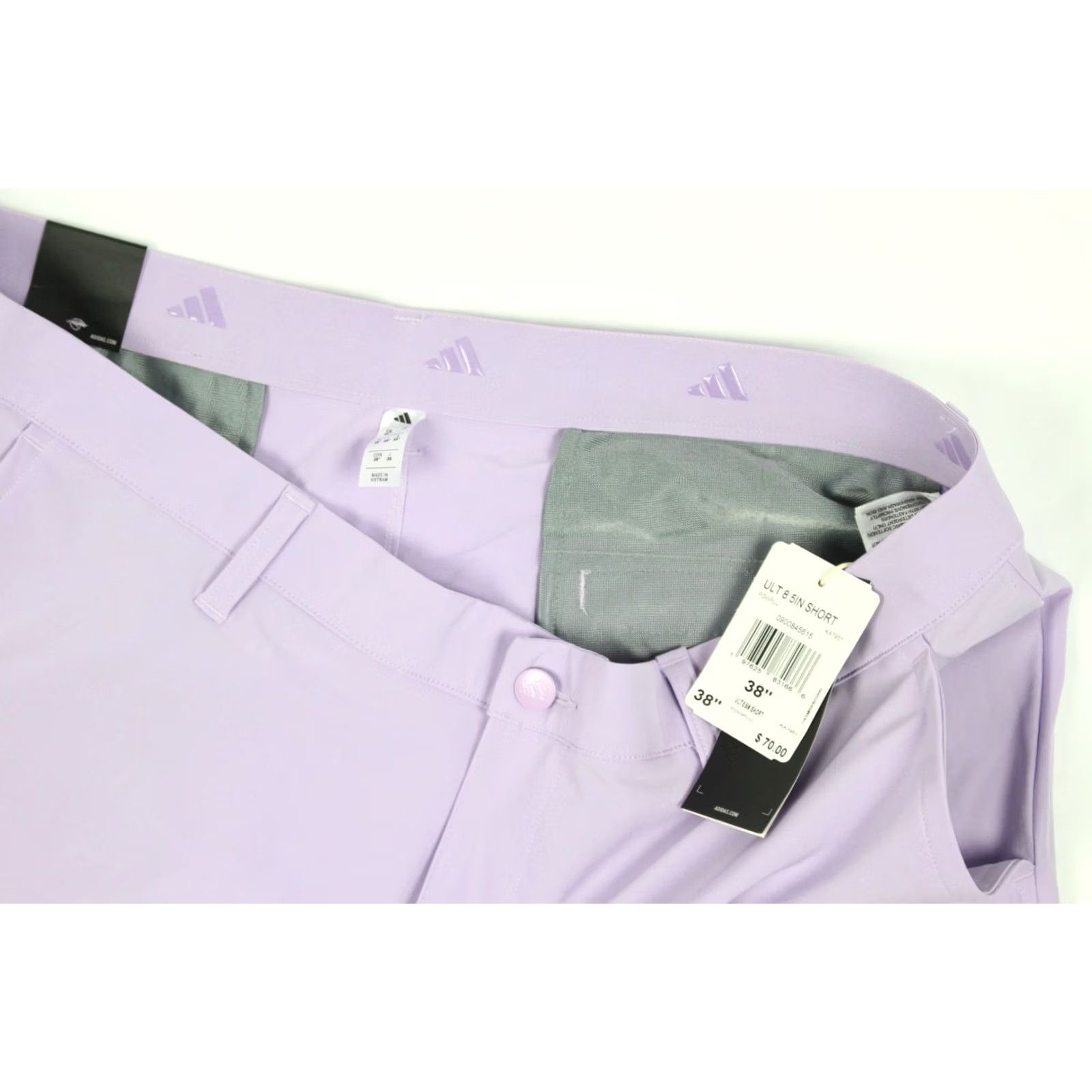 Adidas Adidas Men's 8.5" Golf Shorts Size 38 Power Purple Size US 38 / EU 54 - 4 Thumbnail