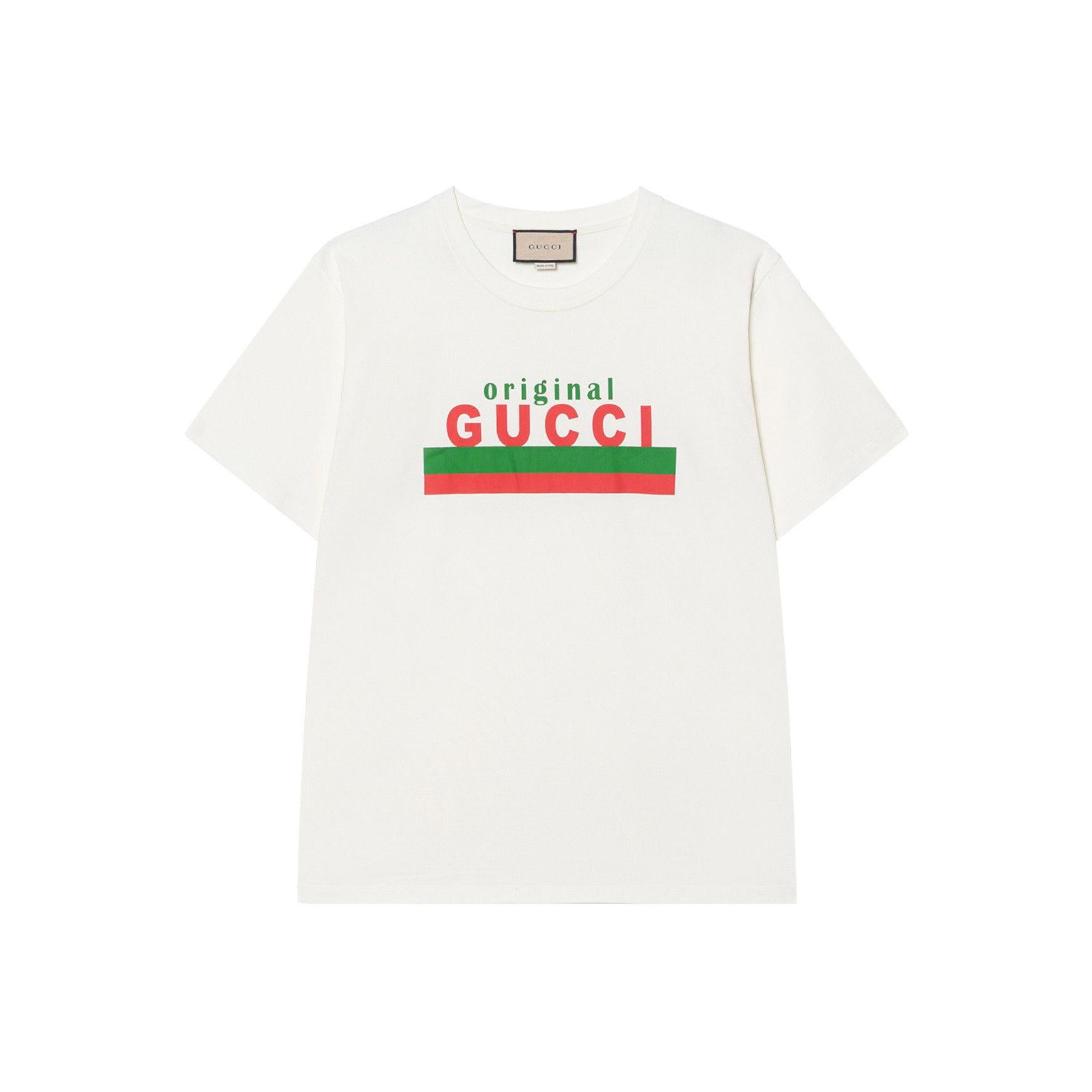 Gucci Gucci Original Logo T-Shirt Ivory Size XS Size US XS / EU 42 / 0 - 1 Thumbnail