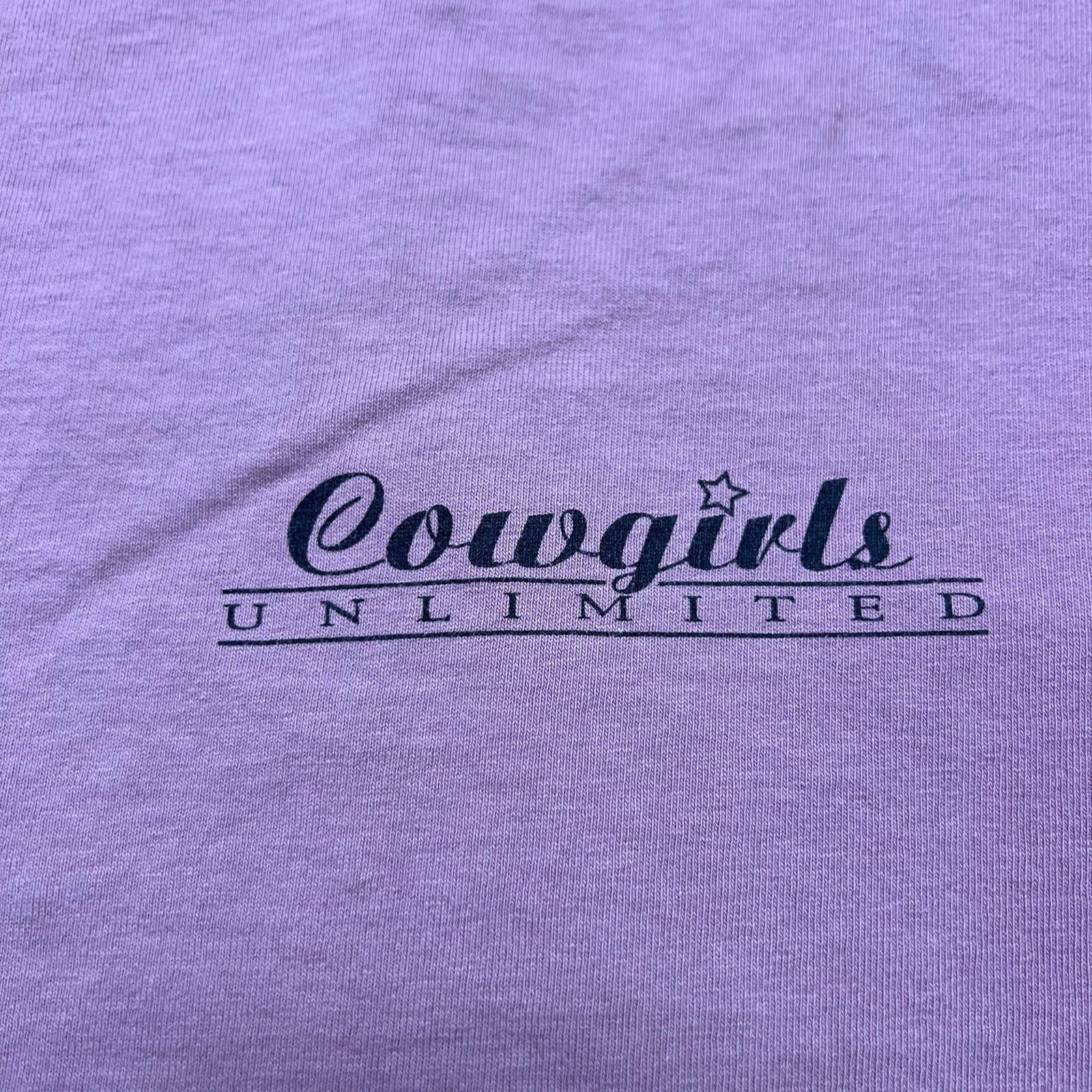 Anvil Vintage Cowgirls T Shirt Sz Large Ride It Like You Stole It Size US L / EU 52-54 / 3 - 4 Thumbnail