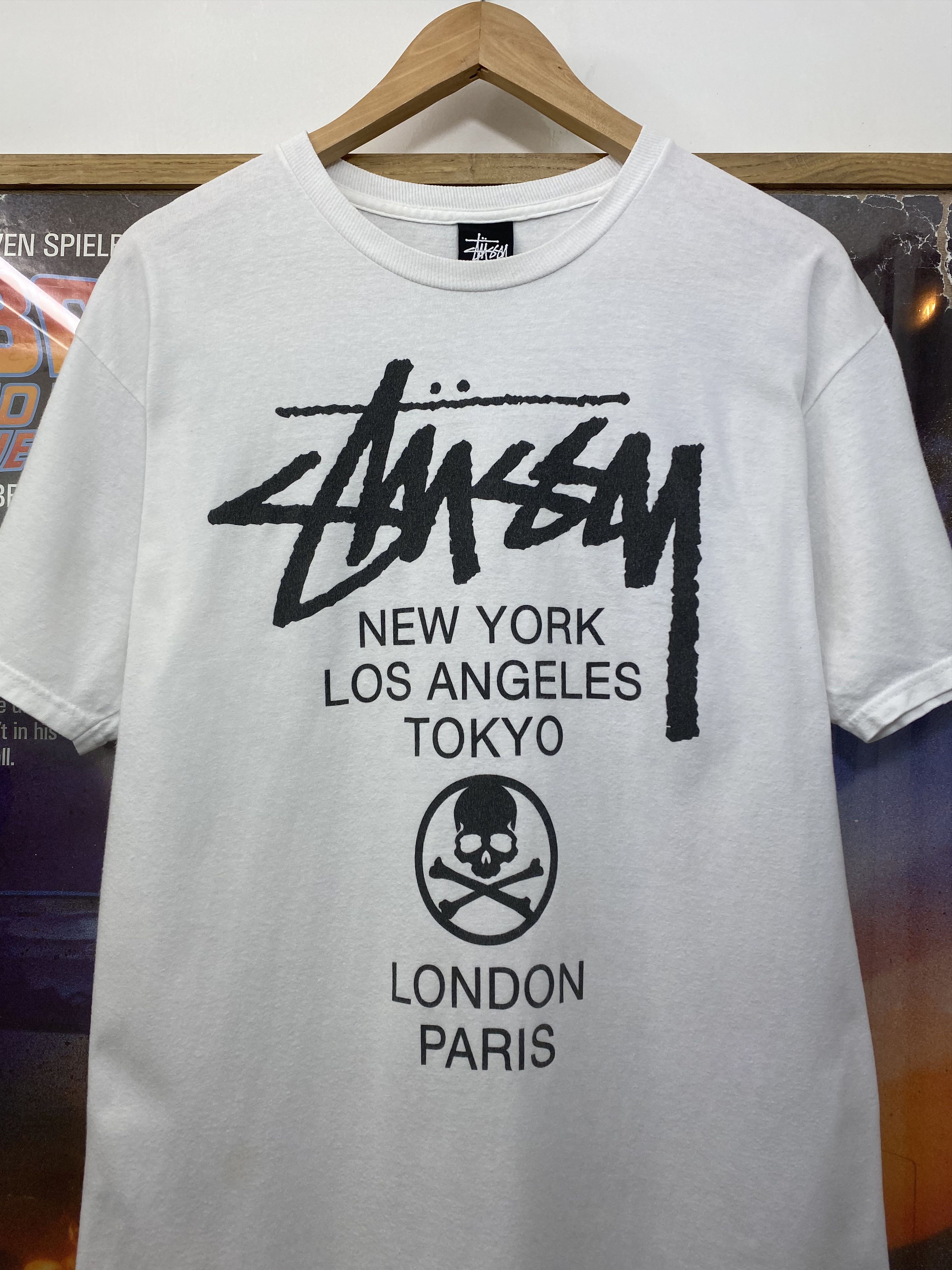 Mastermind Japan × Stussy 2013 Stussy x Mastermind Japan World Tour Project T Shirt Size US M / EU 48-50 / 2 - 5 Thumbnail